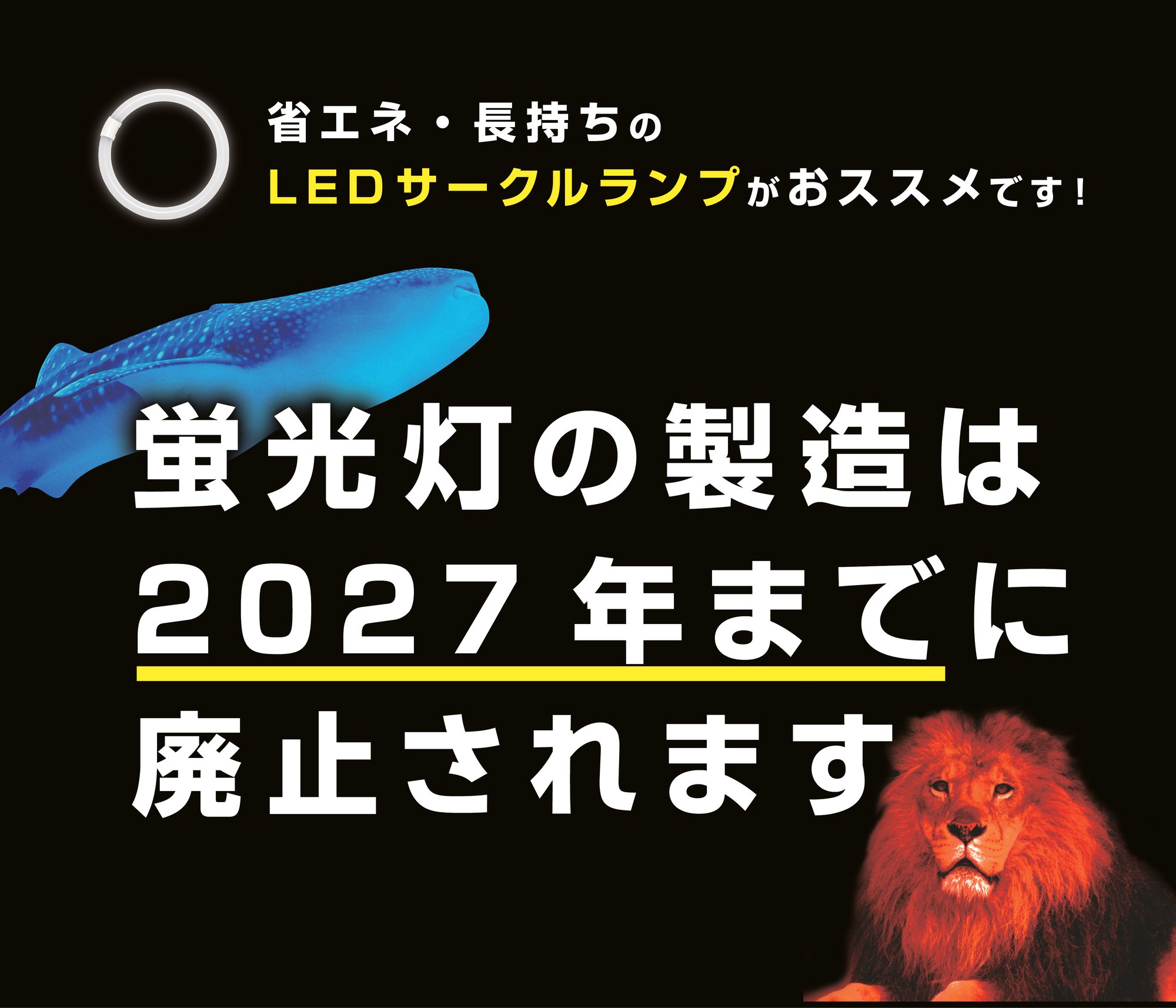 蛍光灯製造中止ボード_350x3001